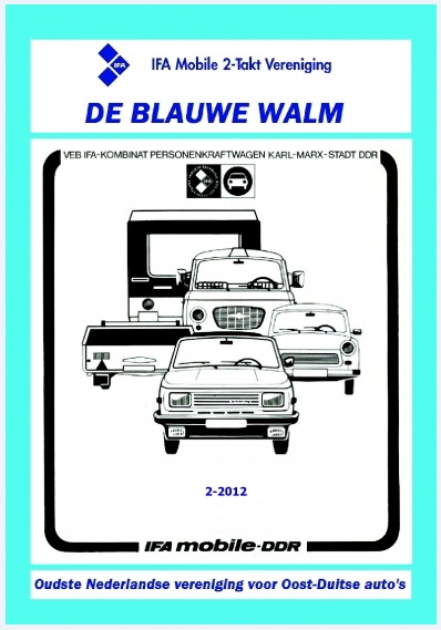 Verenigingsmagazine, De Blauwe Walm IFA Mobile 2Takt Vereniging